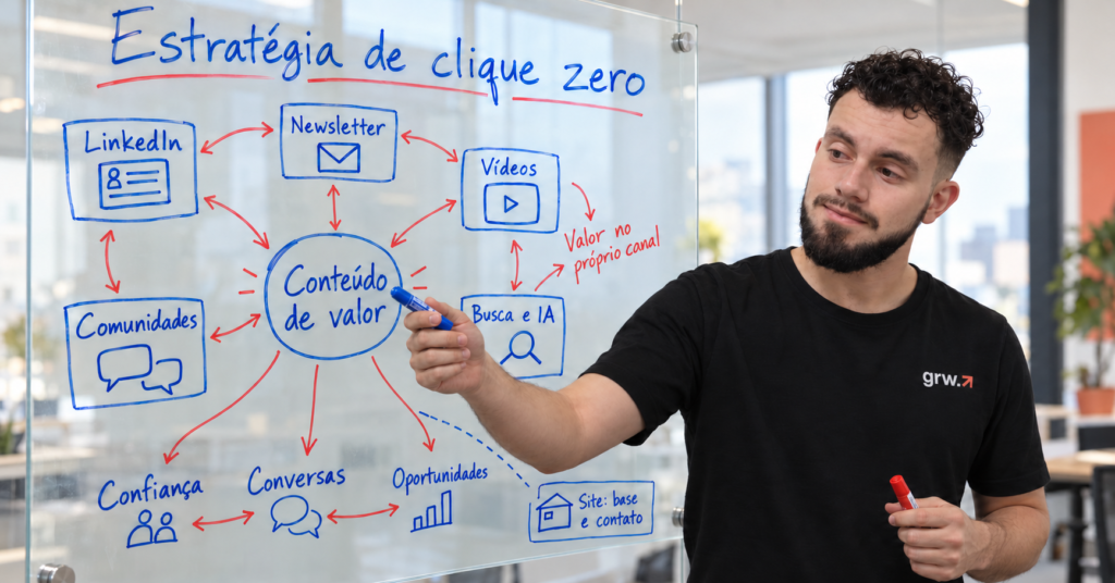 Como estruturar conteúdo nativo e gerar pipeline sem cliques